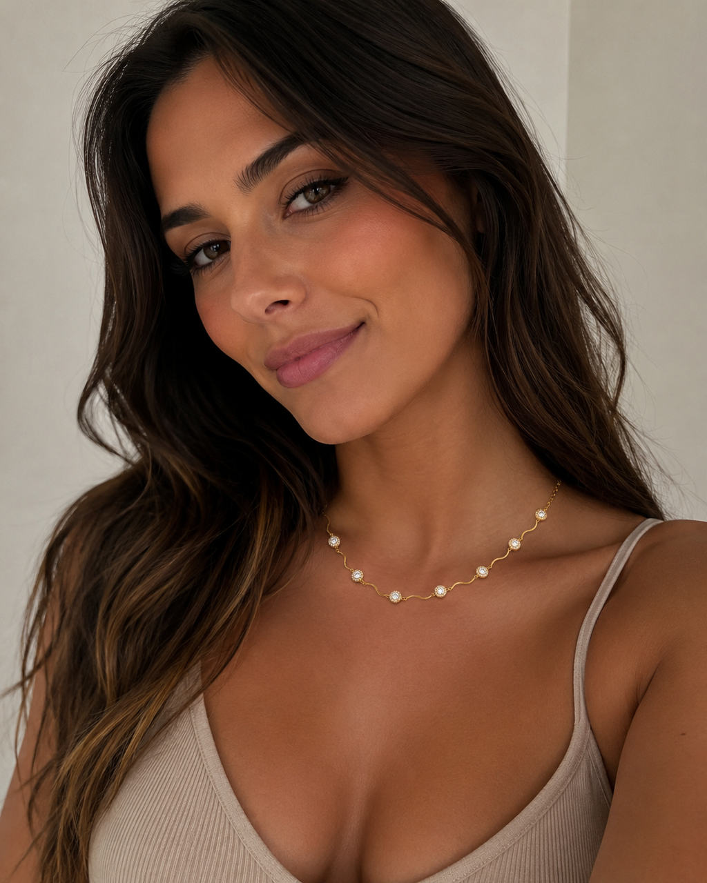 Collana Ondina in Acciaio Inossidabile 316L
