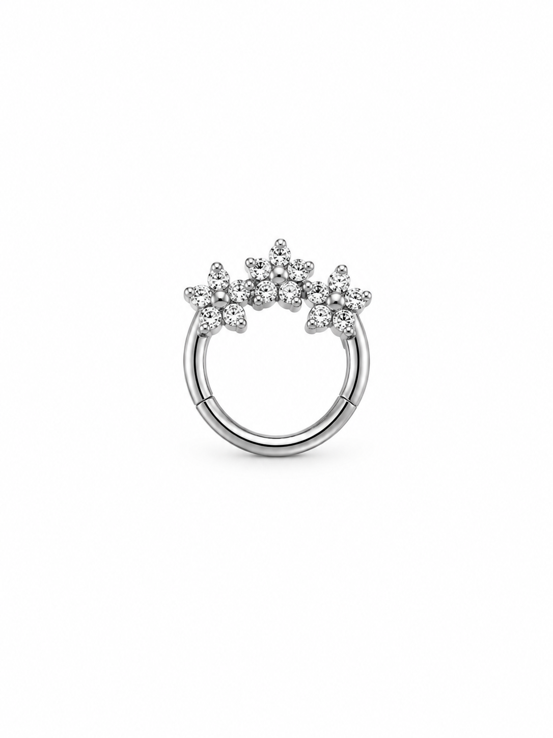 Pearcing Zirconato Orecchio in Acciaio inossidabile 316L