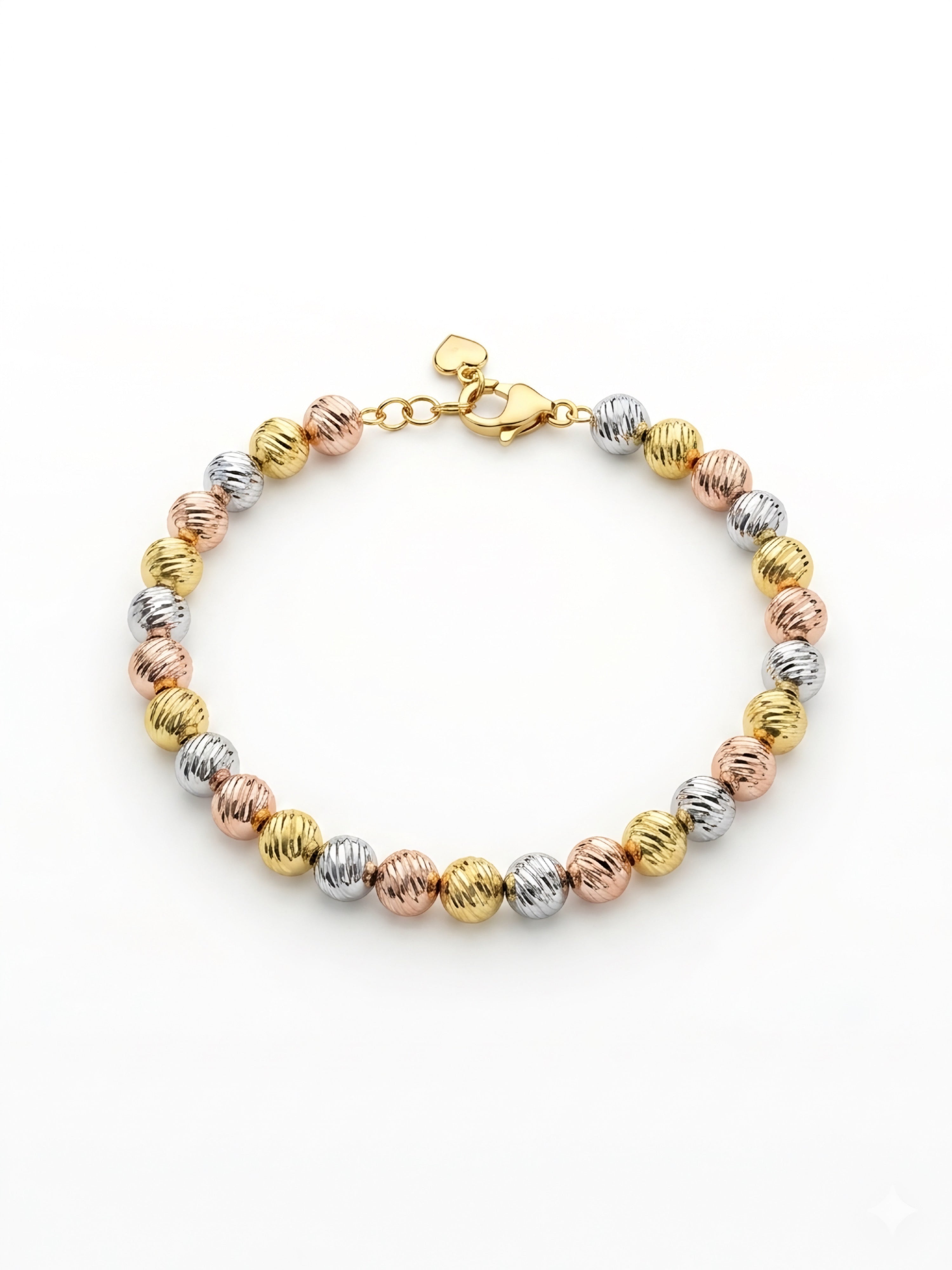 Bracciale “Milleluci” Tricolore in Acciaio Inossidabile