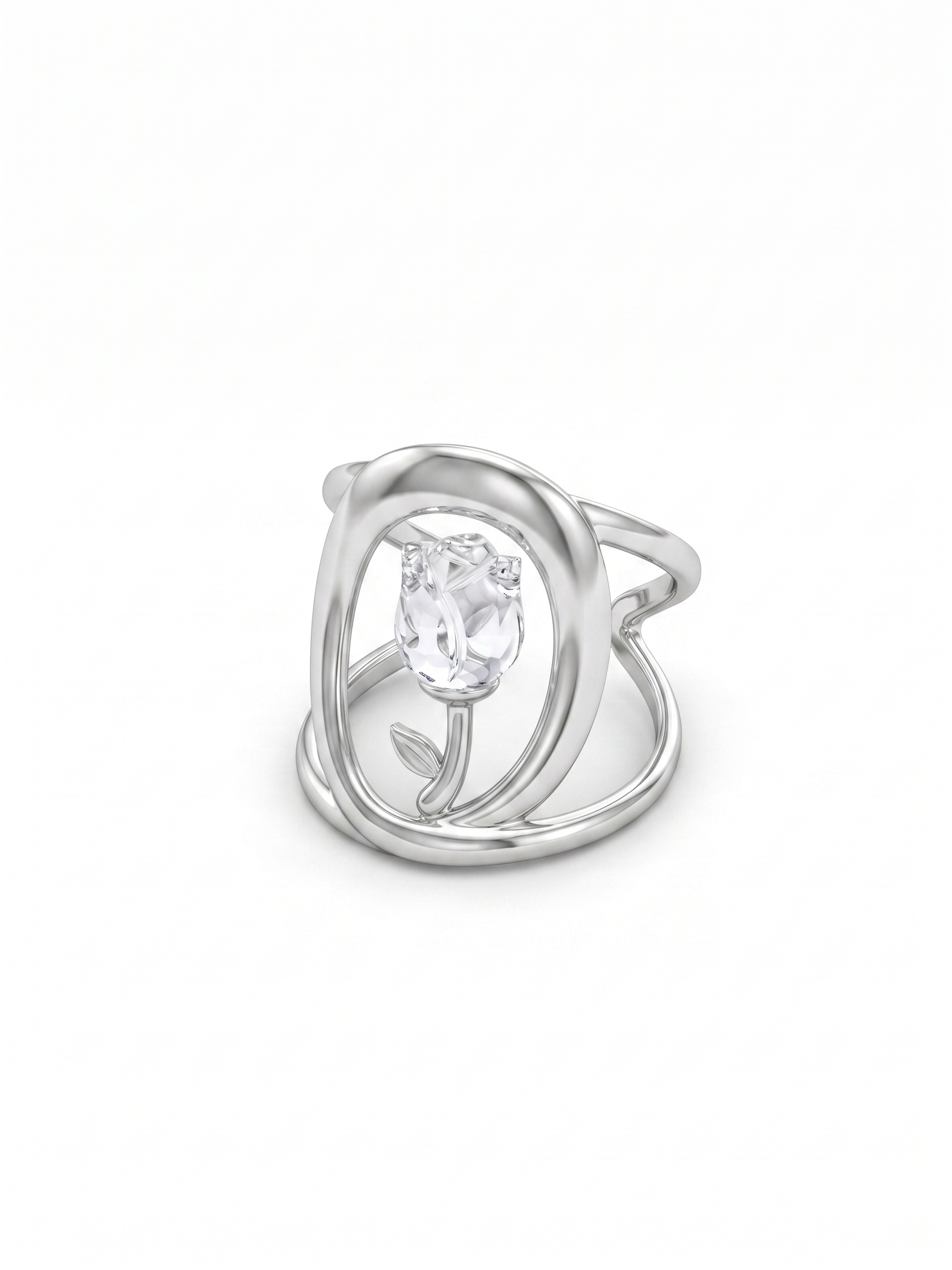 Anello “Aria rose” in Acciaio Inossidabile