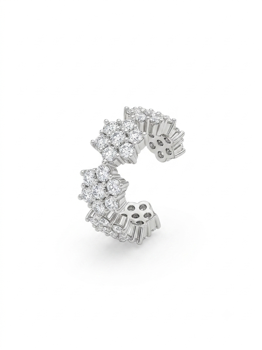 Orecchino Ear cuff Magic in Acciaio Inossidabile 316L