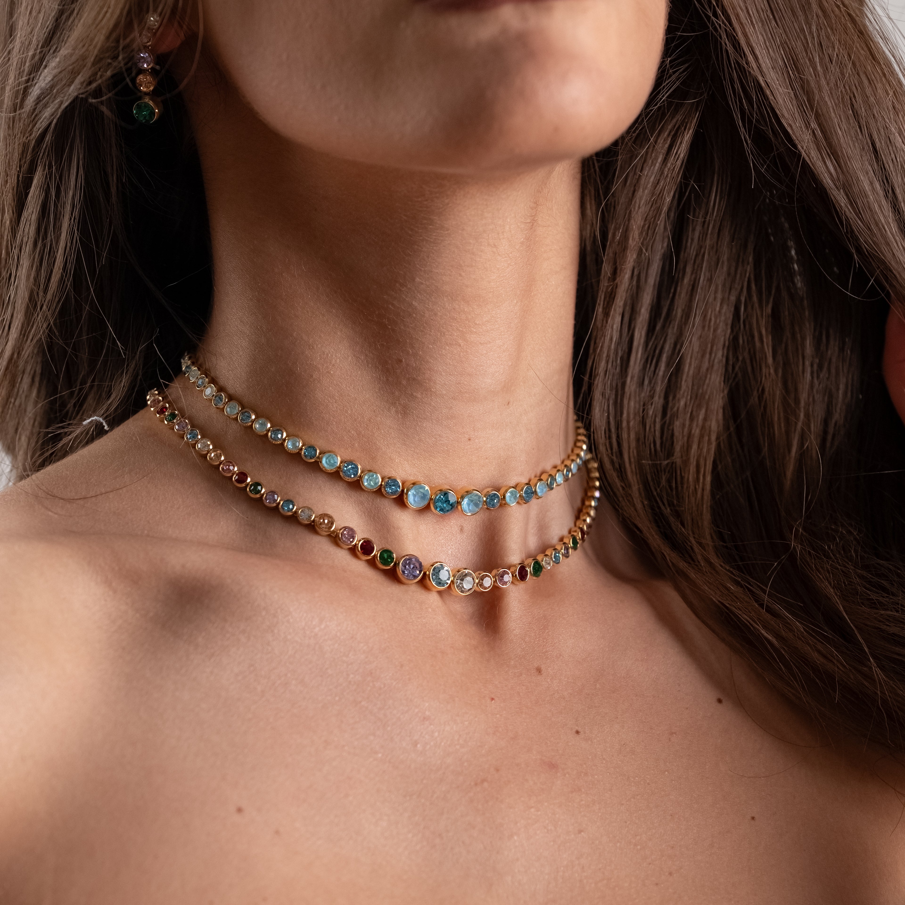 Collana Girocollo “Multicolor”