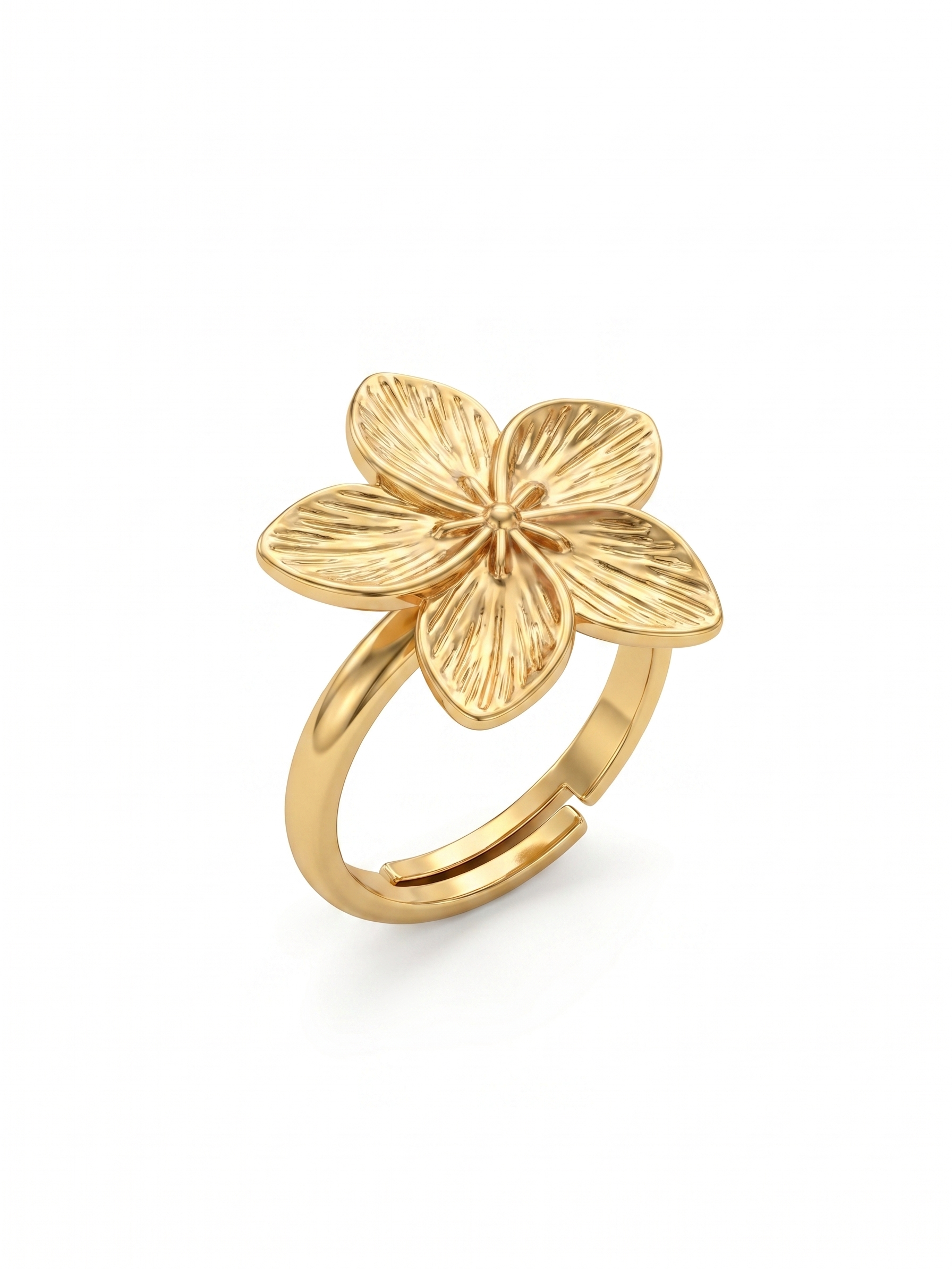 Anello “Aloha” in Acciaio Inossidabile