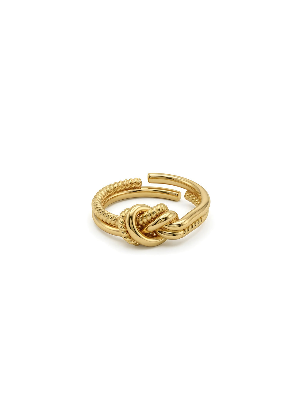 Anello Nodo in Argento925 – Regolabile