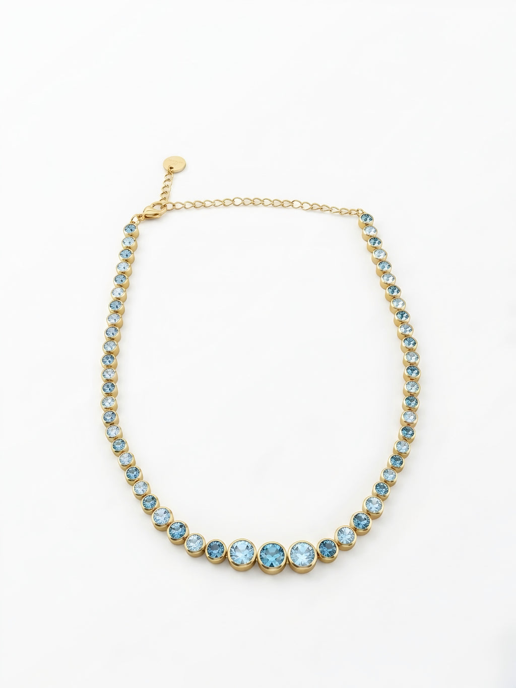 Collana Girocollo Tennis “Ocean”