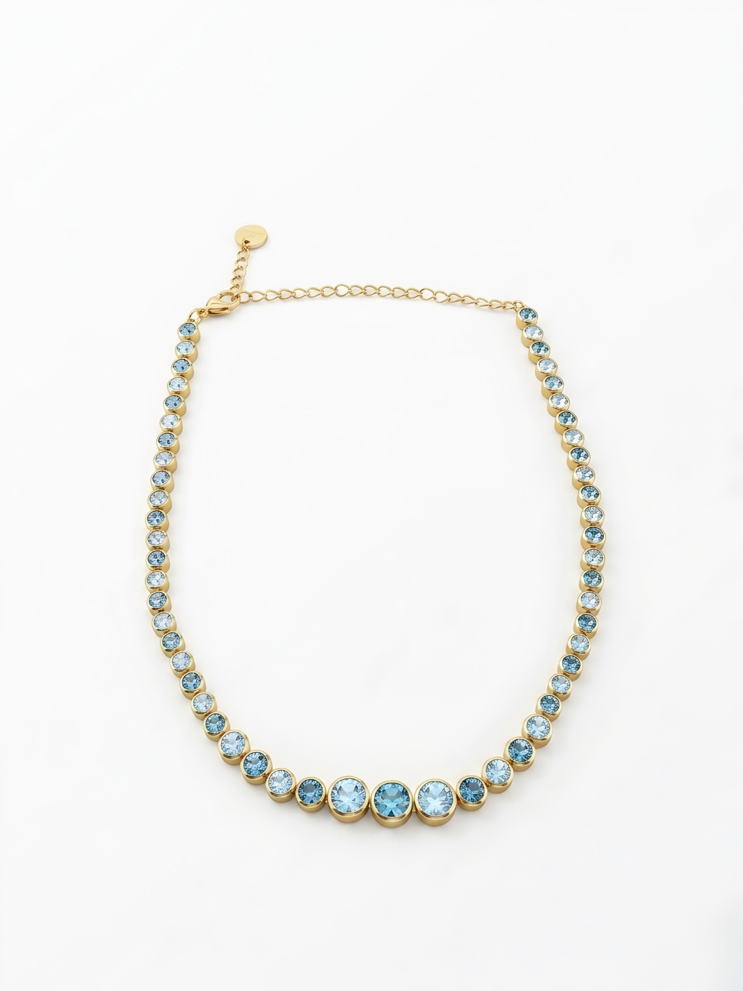 Collana Girocollo Tennis “Ocean”